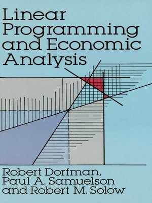 cover image of Linear Programming and Economic Analysis